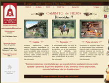 Tablet Screenshot of caminitodepiedra.com